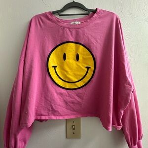 The Post Vibrant Pink Top